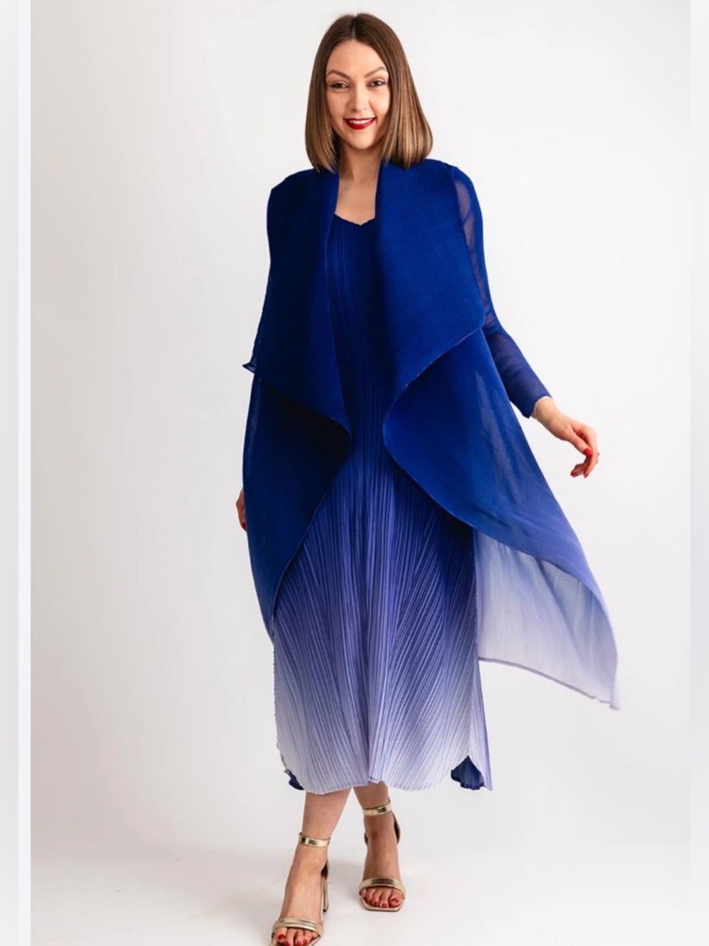 NWT OS Alquema Estrella Dress and Jacket *PURPLE*